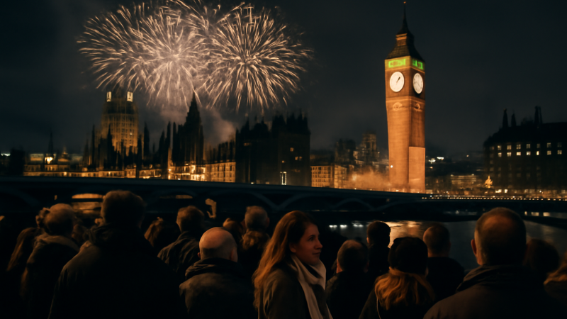 Nouvel an à Londres : que faire au réveillon