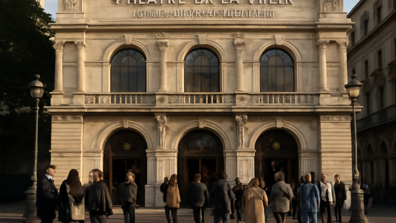 Théâtre de la ville Sarah Bernhardt : horaires & billets