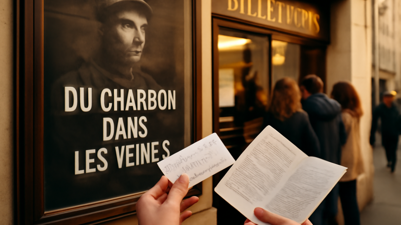 Du charbon dans les veines : réservez vos billets