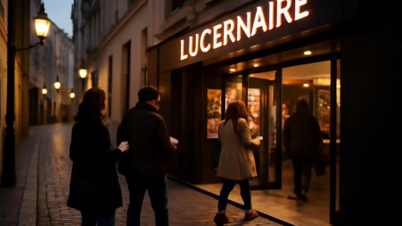 Le lucernaire : programme, horaires et billetterie