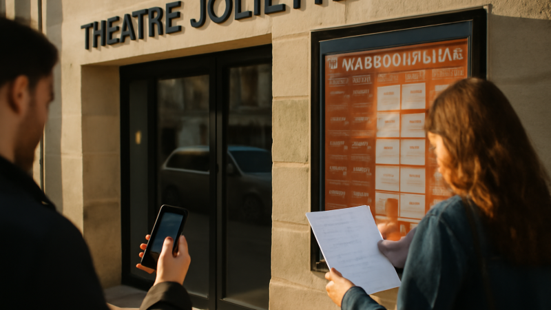 Théâtre Joliette : billetterie & programmation