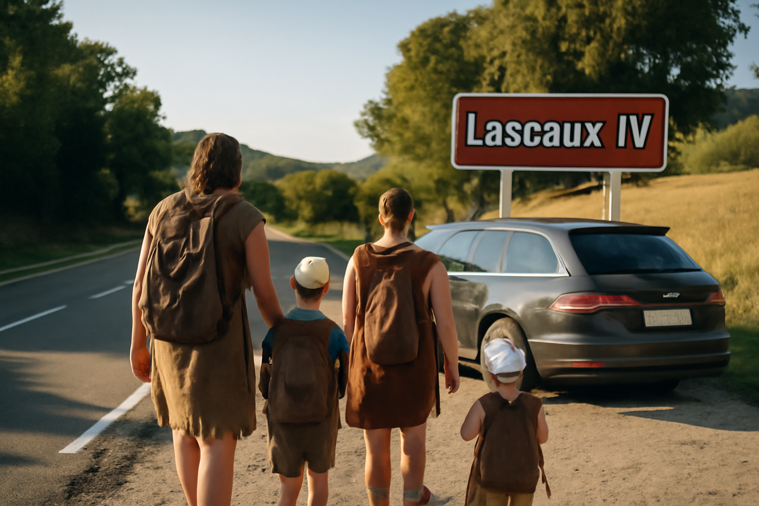 Grotte de Lascaux itinéraire : arrivée à Montignac-Lascaux et accès Lascaux IV