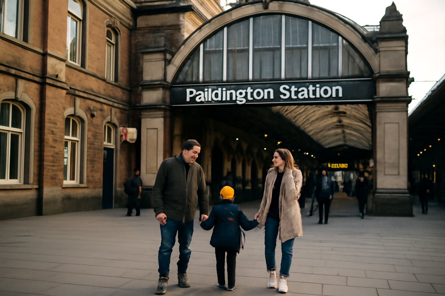 paddington londres près de Paddington Station, repères et façade de gare