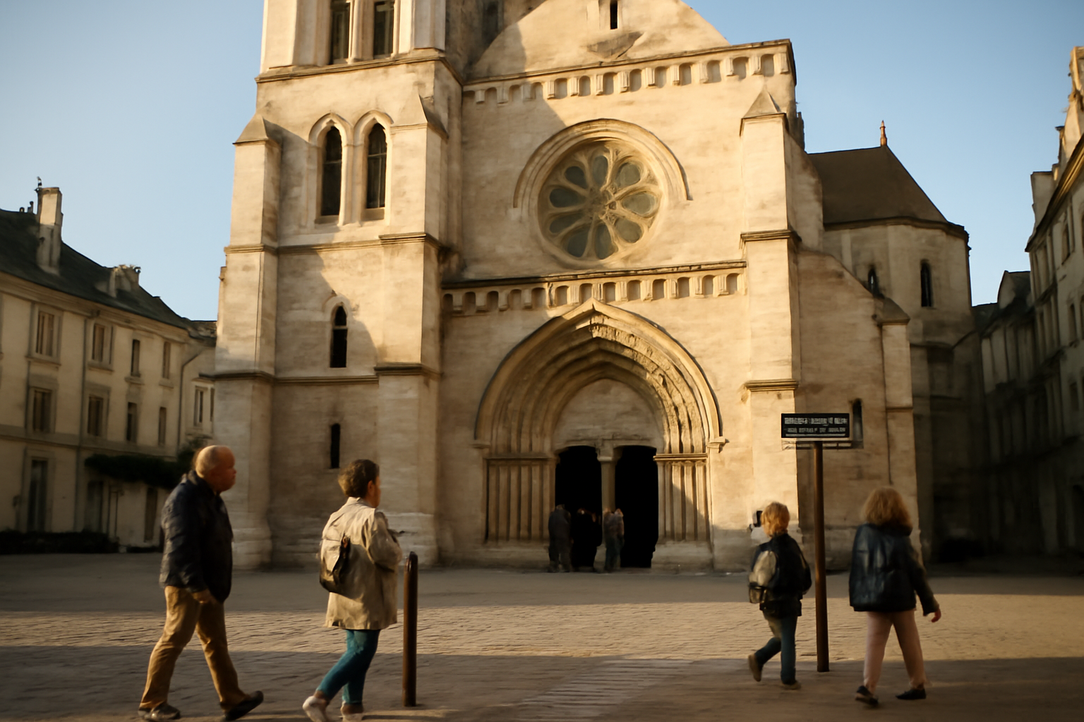 Théâtre Dijon Bourgogne sur le parvis Saint-Jean, place Bossuet à Dijon