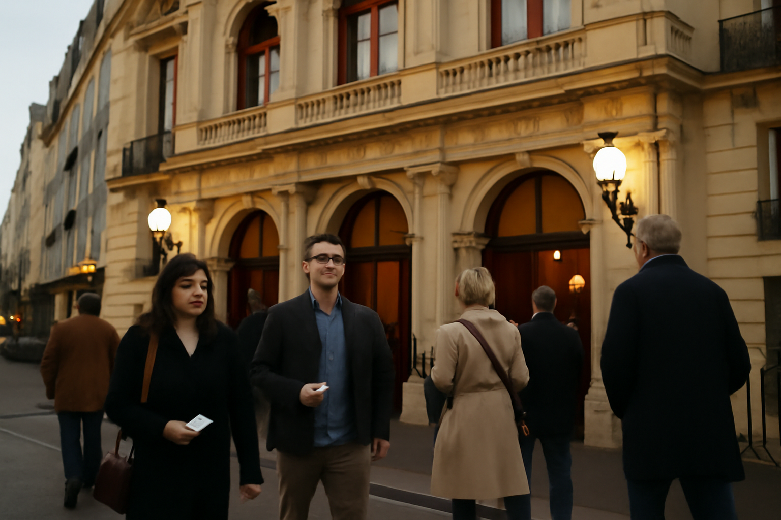 Théâtre du Gymnase Marie-Bell à Paris, façade sur le boulevard de Bonne-Nouvelle