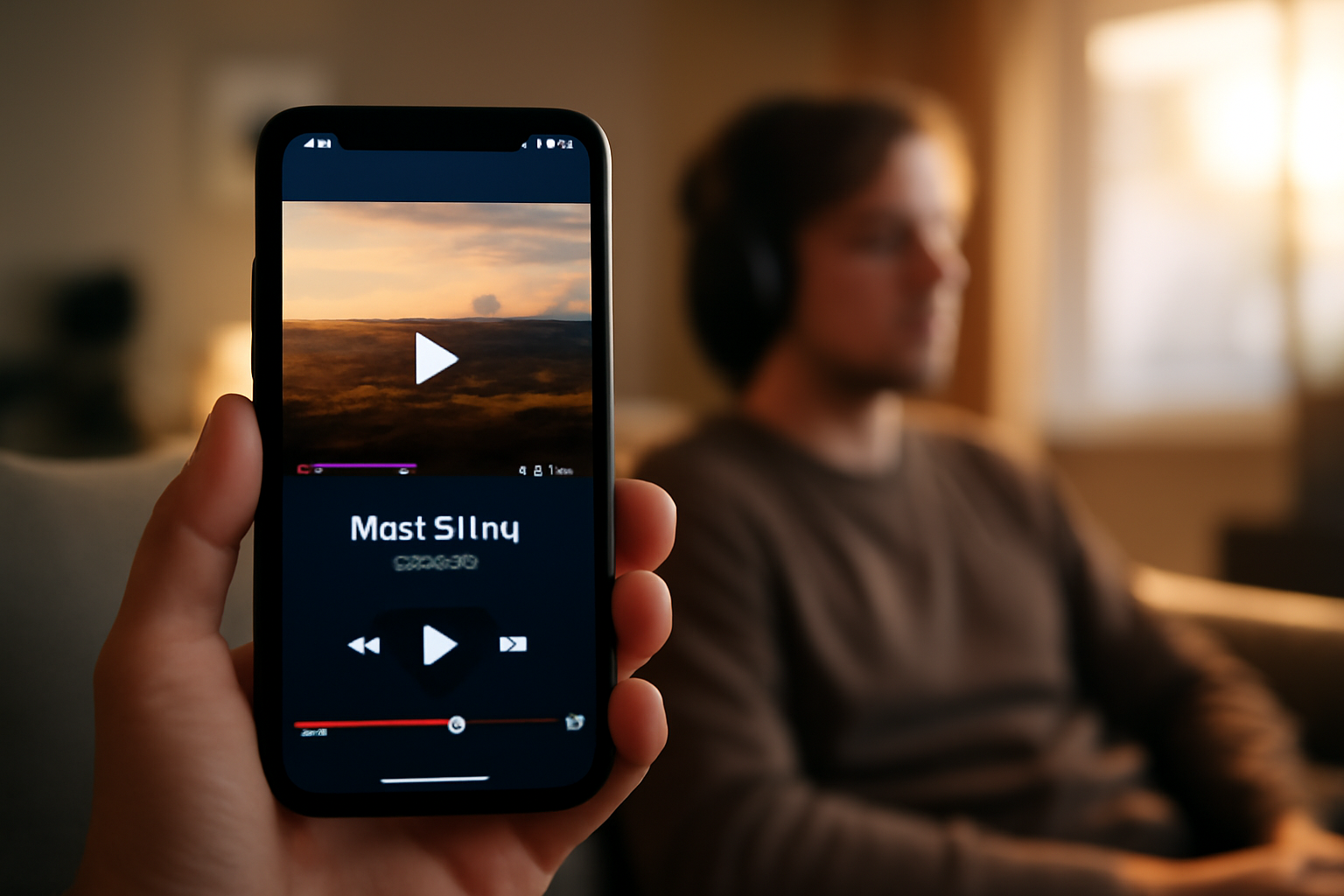Théo Star Academy 2025 : écran de téléphone avec vidéo musicale et date de publication