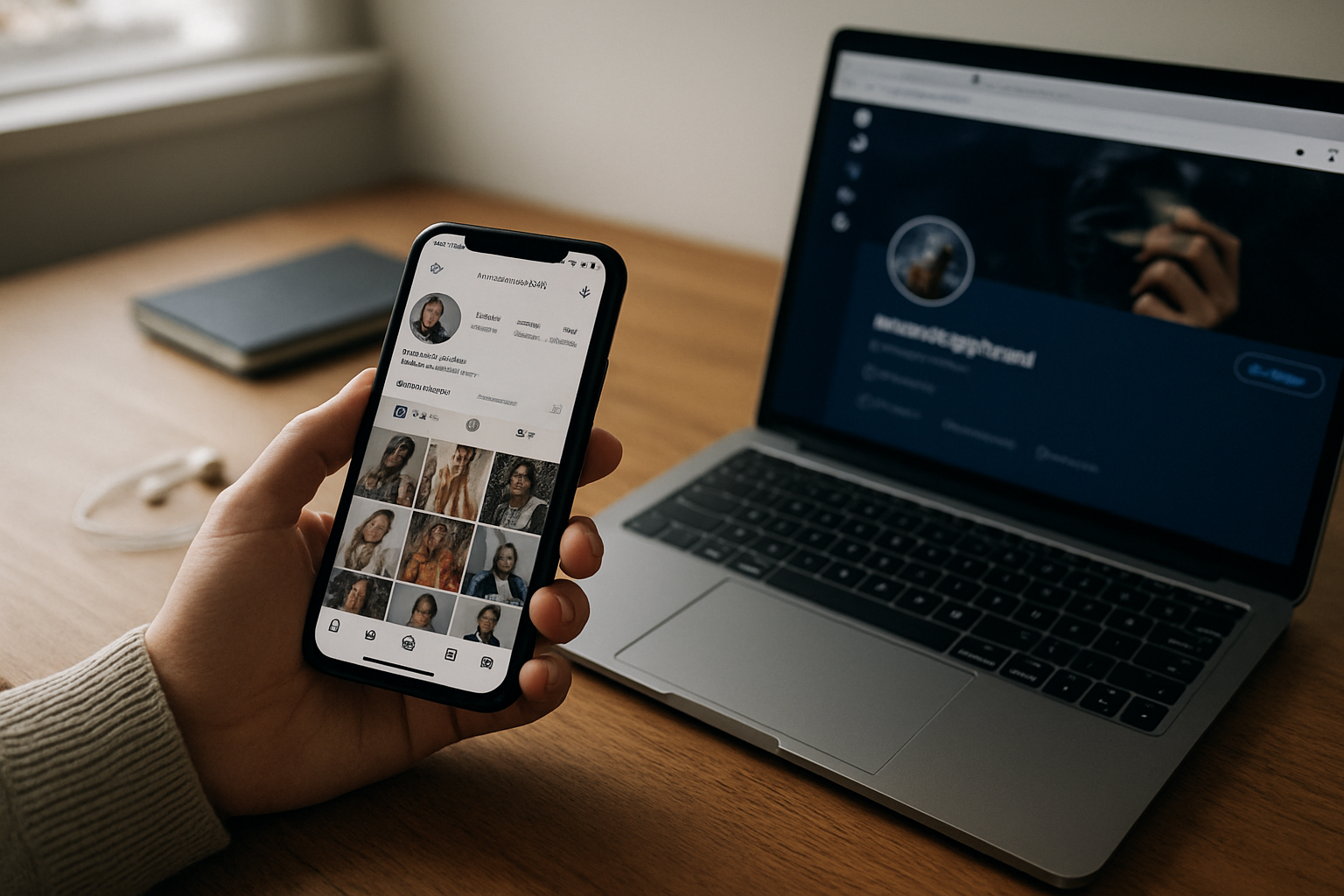 Profil en ligne de moon youngblood sur Instagram et X, vérification des bios et renvois